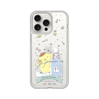 【apbs】三麗鷗  iPhone全系列機型 防震雙料水晶彩鑽手機殼(香水布丁狗)