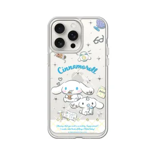 【apbs】三麗鷗  iPhone全系列機型 防震雙料水晶彩鑽手機殼(悠閒大耳狗)