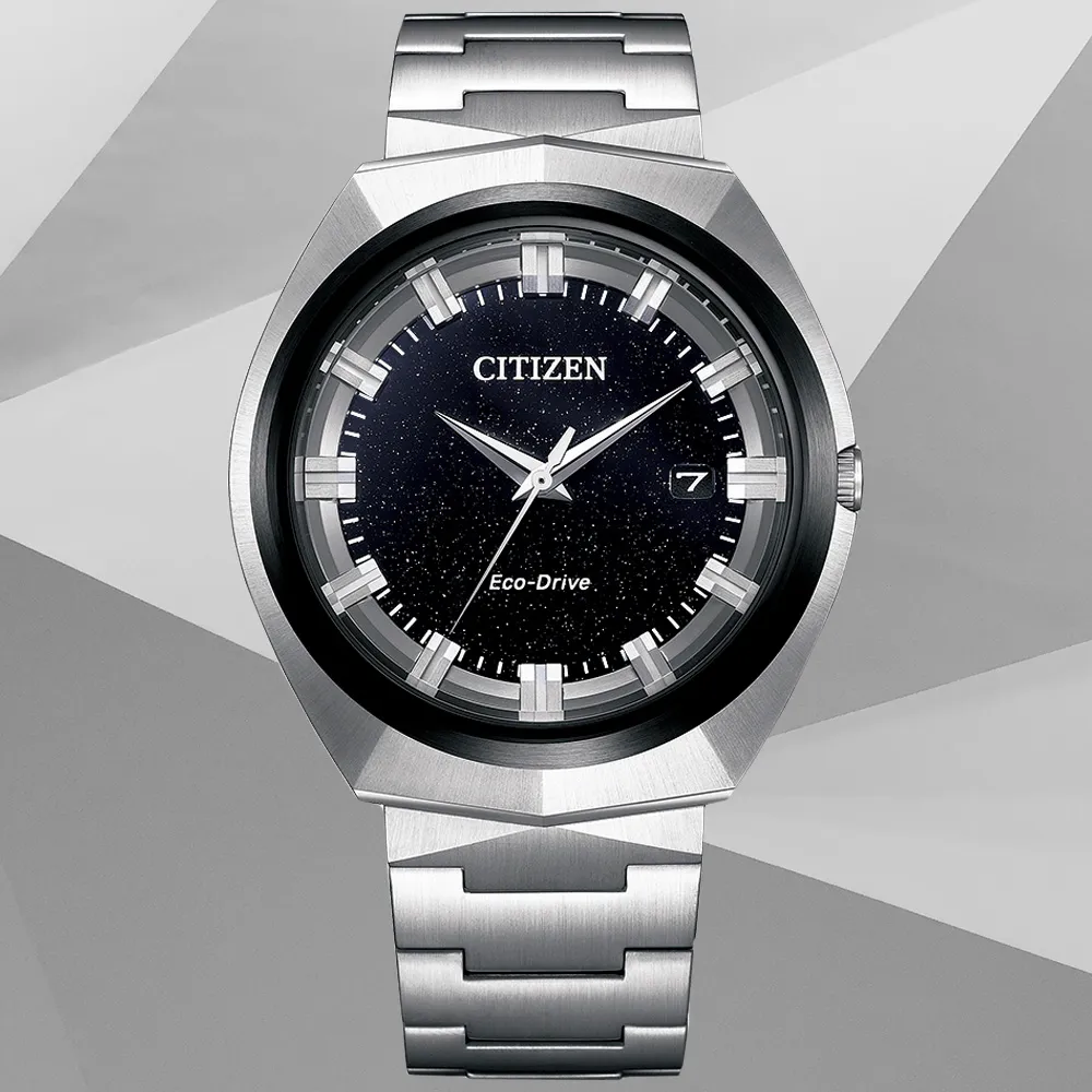 【CITIZEN 星辰】GENTS系列 無際星輝限定款 光動能腕錶 母親節 禮物 推薦(BN1014-55E)