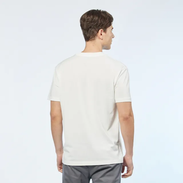 【NAUTICA】男裝 聯名款帆船圖騰短袖T恤(白)