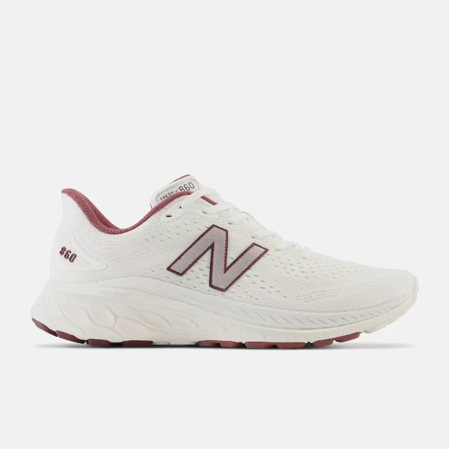 NEW BALANCE NB 慢跑鞋 男鞋 運動鞋 緩震 白紅 M86013S