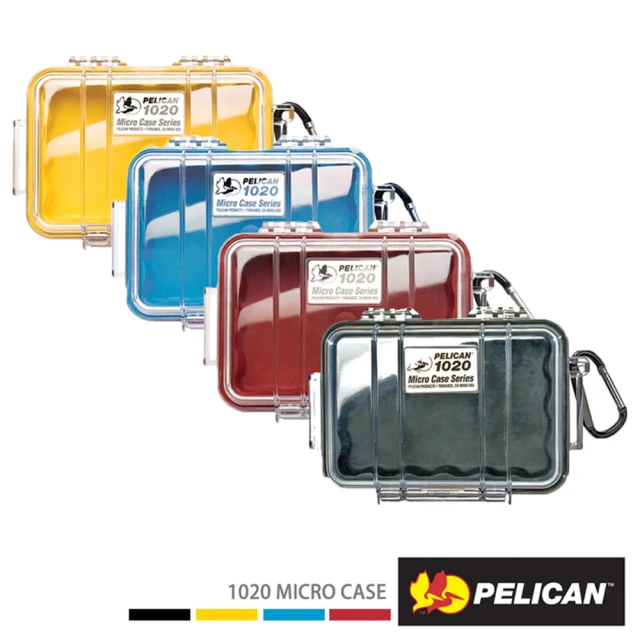 PELICAN 1020 Micro Case 微型防水氣密箱 黑色透明款(公司貨)