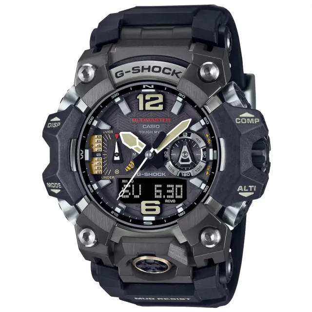 【CASIO 卡西歐】G-SHOCK MUDMASTER 太陽能 藍芽 多功能腕錶 禮物推薦 送禮首選(GWG-B1000-1A)