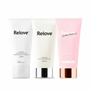 即期品【Relove】私密潔淨精華凝露120ml(女性/男性任選 盒損品)