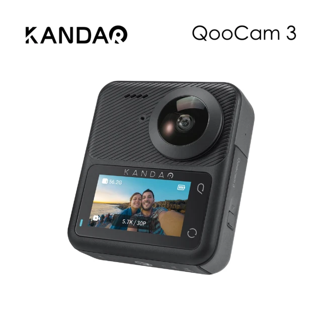 KANDAO QooCam 3 360度全景聲運動攝影機 推