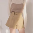 【IN’ SHOP】後鬆緊反褶西裝短褲-共3色(KT201344)