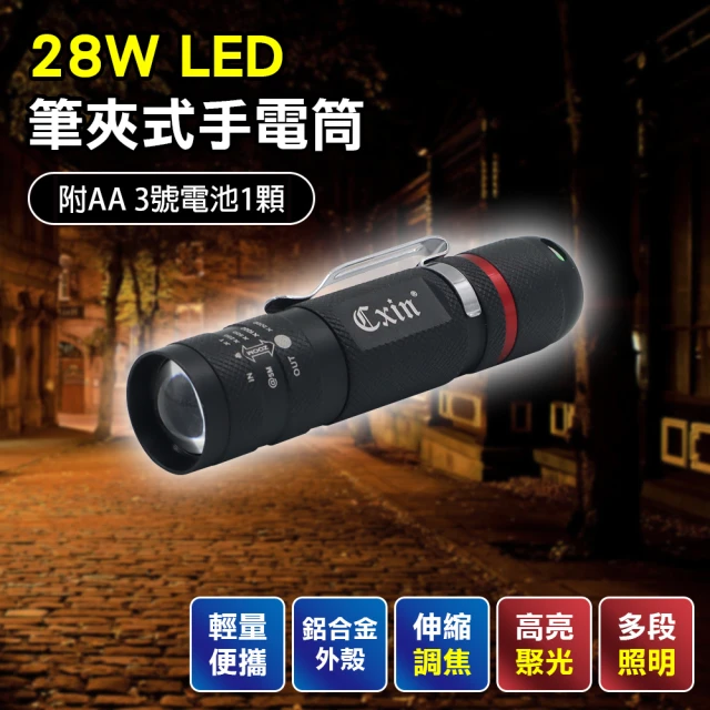 TX 特林 SST40 LED固定焦距強亮手電筒(T-T40