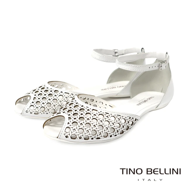 TINO BELLINI 貝里尼 巴西進口魚口平底涼鞋FS7