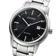 【CITIZEN 星辰】光動能簡約大三針手錶-40mm 送行動電源 畢業禮物(AW1231-66E)