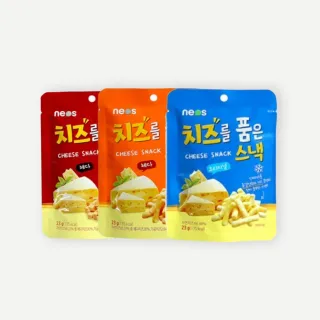 【韓國neos】起司條 起司餅乾23g(原味條/巧達條/骰子巧達)