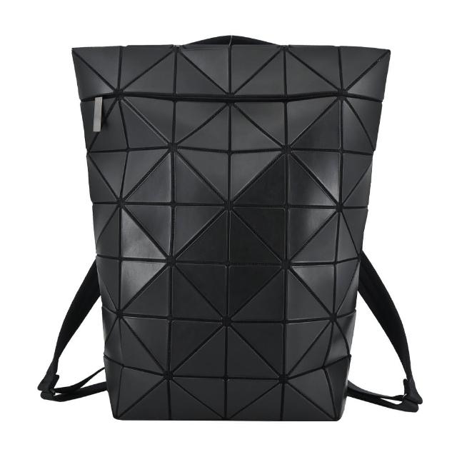 【ISSEY MIYAKE 三宅一生】BLOCKY 仿皮後背包(黑)