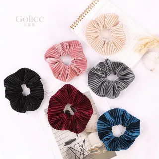 【Gulicc】髮圈 韓版 ins 絨布 大腸圈(新年 情人節 生日 髮飾 頭飾 大腸圈 髮夾 禮物)