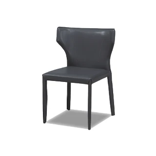 【ASSARI】范倫丁皮餐椅(寬55x高82cm)