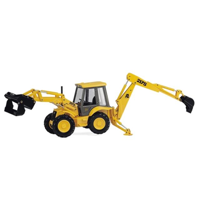 西班牙 JOAL J185 黃色挖土鏟車 4CX(傑歐工程車/玩具車/工程車)