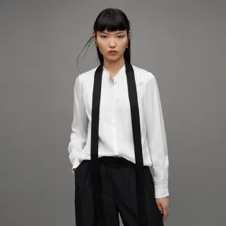 【ALLSAINTS】TONI 長袖襯衫White/Black WH020Z(常規版型)