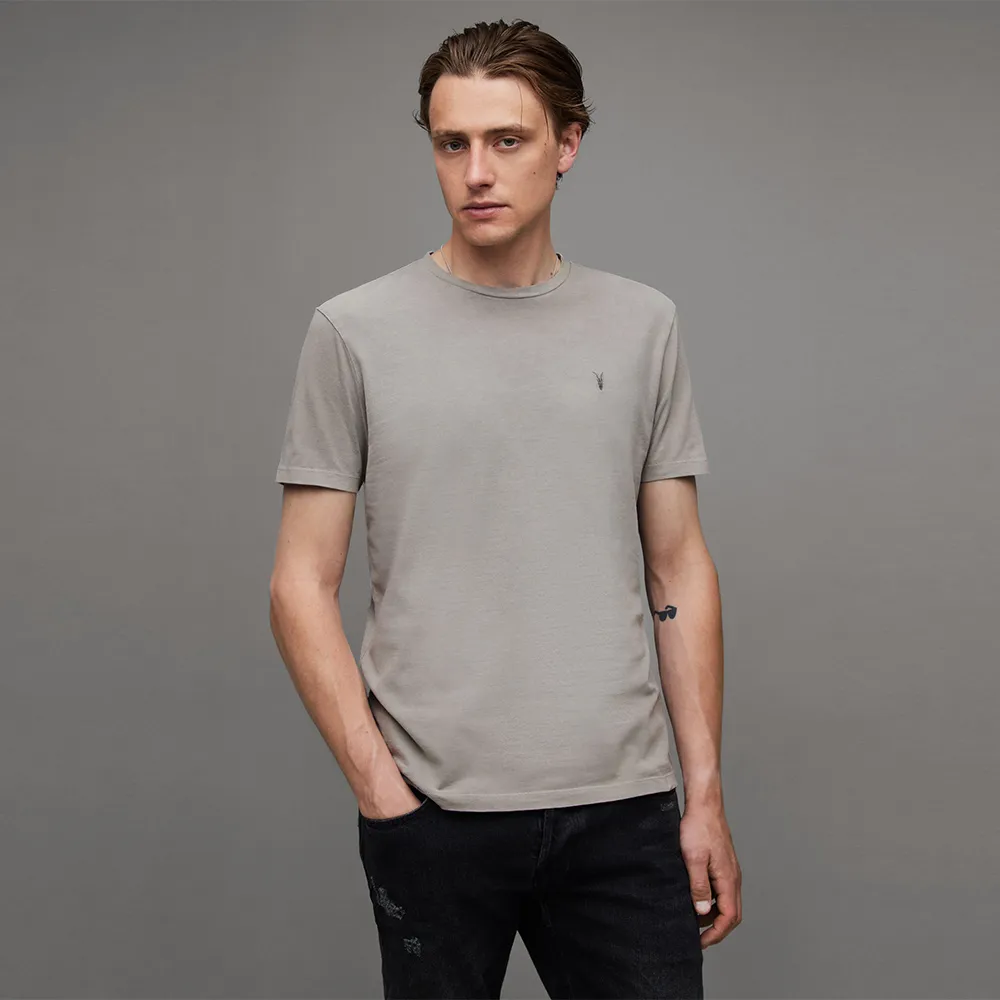 【ALLSAINTS】OSSAGE 短袖T恤STONE TAUPE MD095Z(修身版型)