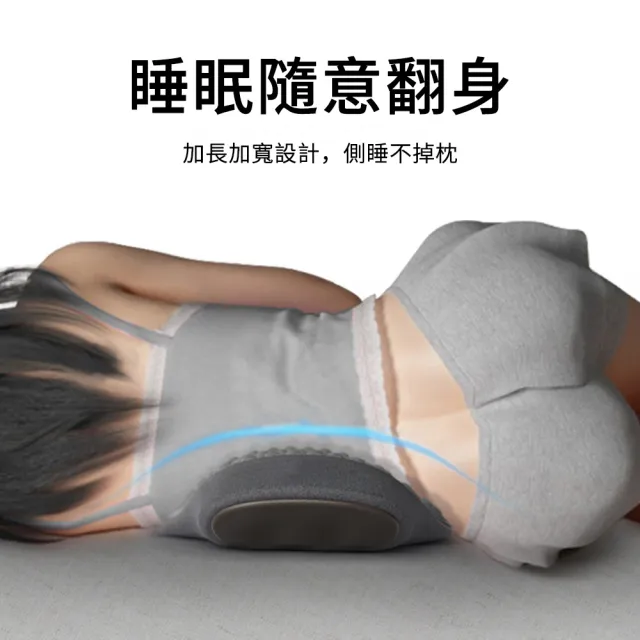 【AOAO】記憶棉脊椎護腰枕 舒壓支撐靠腰枕 孕婦睡眠護腰枕 腰椎專用枕