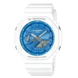 【CASIO 卡西歐】冬季光彩繽紛對錶系列時尚腕錶 冬季藍(GA-2100WS-7A)