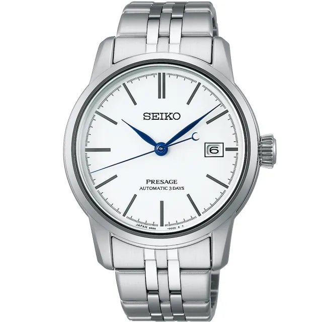 【SEIKO 精工】Presage 工藝職人橫澤滿 三日鍊 琺瑯機械錶/SK027(SPB403J1/6R55-00D0S)