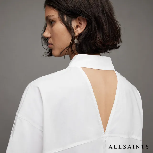 【ALLSAINTS】TREMONT 長袖襯衫Ecru WH012Z(修身版型)