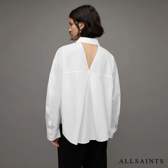 【ALLSAINTS】TREMONT 長袖襯衫Ecru WH012Z(修身版型)