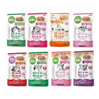 【Aixia 愛喜雅】妙喵主食軟包70g*24入(愛喜雅餐包 愛喜雅軟包 主食餐包 主食軟包)