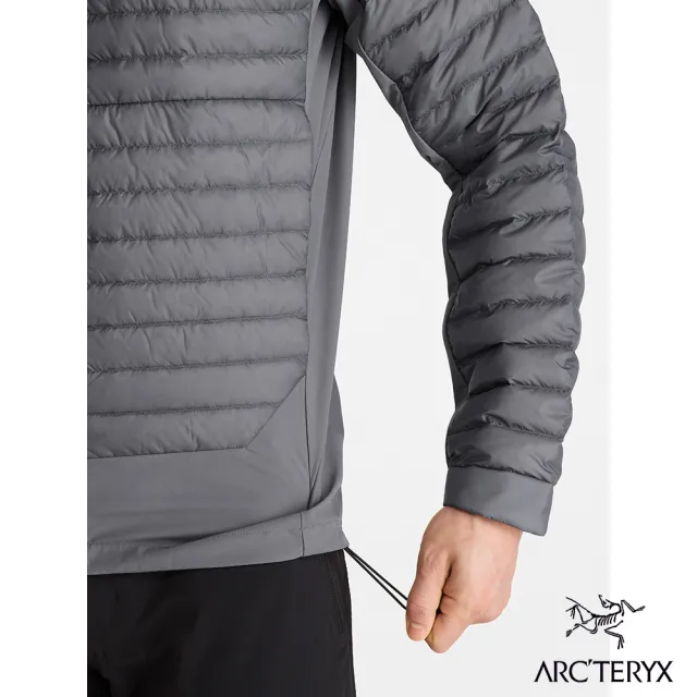 【Arcteryx 始祖鳥官方直營】男 Cerium Hybrid 羽絨外套(太空灰)