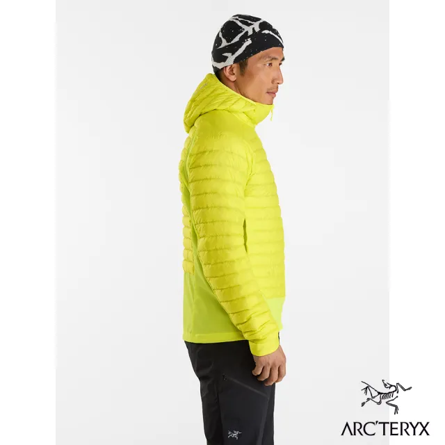 【Arcteryx 始祖鳥官方直營】男 Cerium Hybrid 羽絨外套(音速綠)