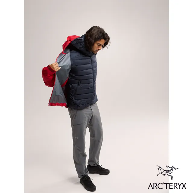 【Arcteryx 始祖鳥】男 Cerium 羽絨外套(黑寶石)