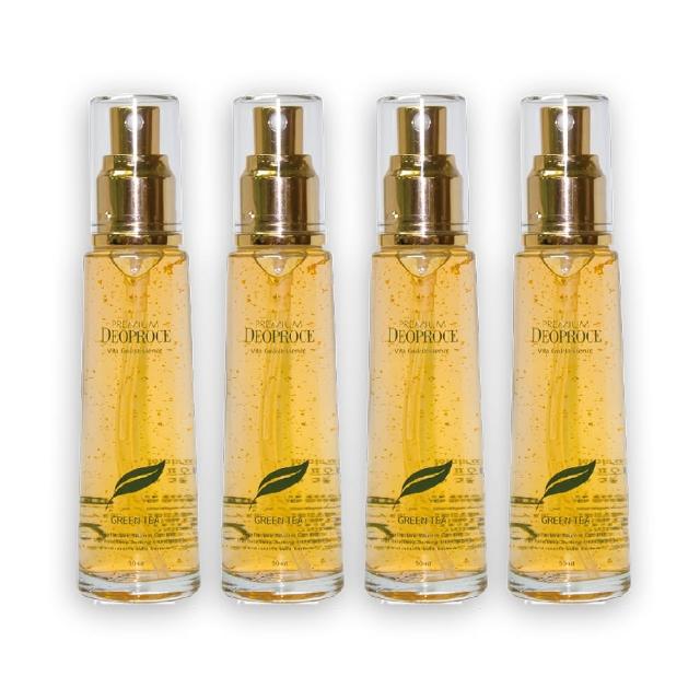 【韓國Deoproce】靚膚彈力保濕精華液-黃金離子添加 50ml x4入(控油 清爽  緊緻毛孔 精華液)