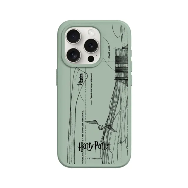 【RHINOSHIELD 犀牛盾】iPhone 15/Plus/Pro/Max SolidSuit MagSafe兼容 磁吸手機殼/光輪2000(哈利波特)