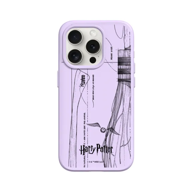 【RHINOSHIELD 犀牛盾】iPhone 15/Plus/Pro/Max SolidSuit MagSafe兼容 磁吸手機殼/光輪2000(哈利波特)