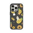 【RHINOSHIELD 犀牛盾】iPhone 15/Plus/Pro/Max SolidSuit MagSafe兼容 磁吸手機殼/鳳梨(懶散兔與啾先生)