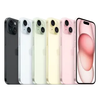 【Apple】S級福利品 iPhone 15 Plus 128G 6.7吋(贈保護組+口袋行動電源+手機掛繩)