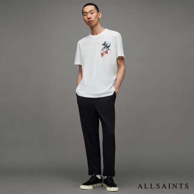 【ALLSAINTS】PILOT 短袖T恤Optic White MG030Z(舒適版型)