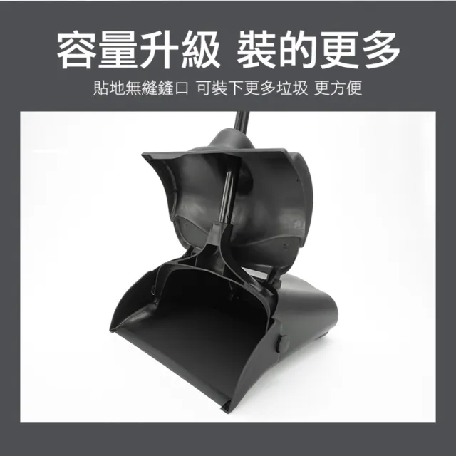 【BRANDY】掃把畚斗組 站立式掃把 掃除用具 折疊掃把 畚斗組 3-HQ0806(掃把組 家用掃把 掃把畚箕)