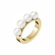 【Calvin Klein 凱文克萊】Circling系列淺金珍珠戒指-6/7(ck戒指)