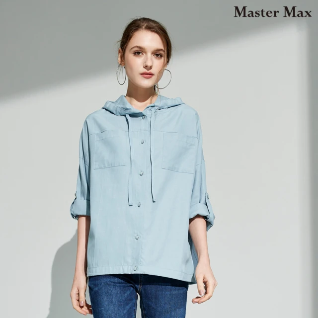 Master Max 單釦刷色合身九分牛仔褲(8323025