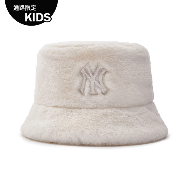 MLB 童裝 絨毛漁夫帽 童帽 紐約洋基隊(7FHTB063