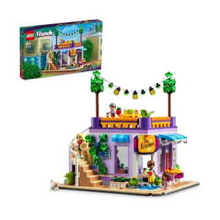 【LEGO 樂高】Friends 41747 心湖城社區廚房(家家酒 廚房玩具)