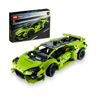 【LEGO 樂高】科技系列 42161 Lamborghini Huracan Tecnica(藍寶堅尼 跑車模型)