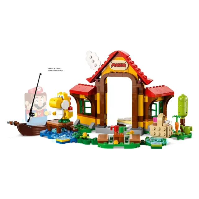 【LEGO 樂高】超級瑪利歐系列 71422 瑪利歐之家野餐趣(耀西 任天堂)