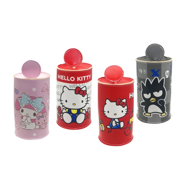 SANRIO 三麗鷗 鑰匙筒4件組(Hello Kitty+美樂蒂+酷企鵝)