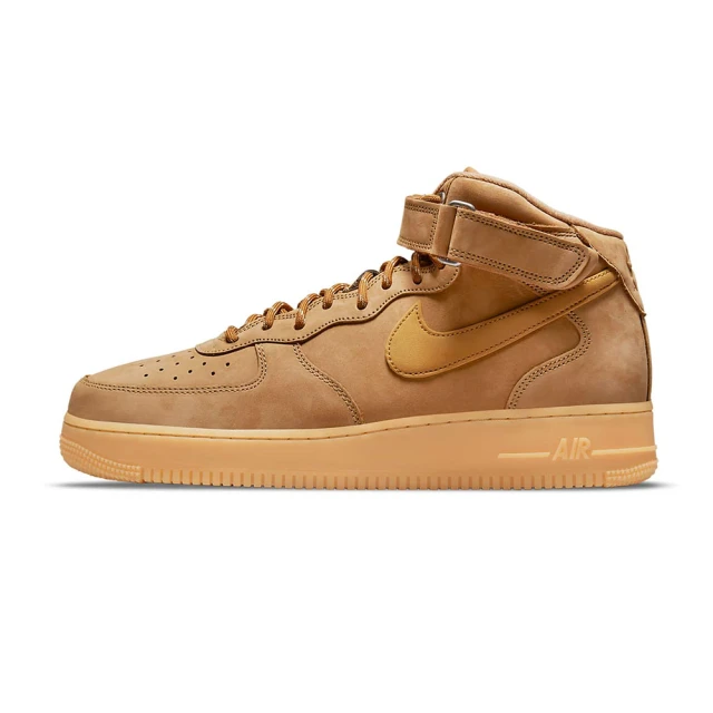 NIKE 耐吉 Air Force 1 Mid ”07 WB 男鞋 小麥色 經典 高筒 運動 休閒鞋 DJ9158-200