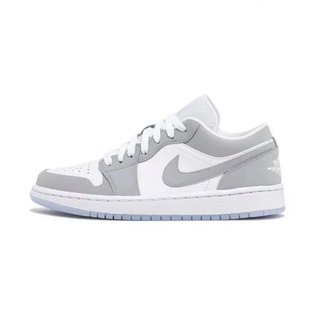 NIKE 耐吉】W Air Jordan 1 Low 灰白煙灰小DIOR 女款DC0774-105 - momo