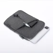 【QUESTON】潛水衣料防潑水 iPad Air 10.5吋平板保護套(2入組)