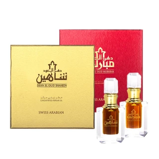 【SWISS ARABIAN 瑞士-阿拉伯】Dehn el Oud 儀式感沉香系列-CPO精油香水(兩款任選-杜拜原裝-專櫃公司貨)