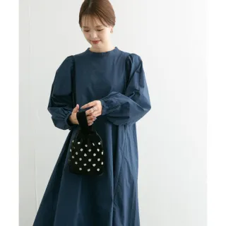 【URBAN RESEARCH】棉質高密度平織洋裝 DOORS(長洋裝 不分季節 寬版 修身 百搭)