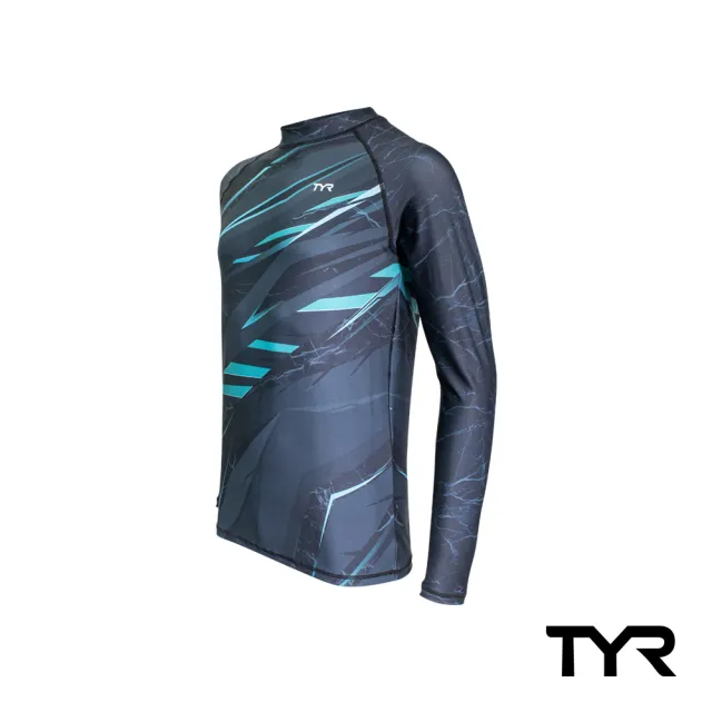 【TYR】水母衣 長袖 頂級防曬 吸汗 快乾 Camber Mens Long Sleeve Rashguard(防曬 快乾 舒適)