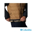 【Columbia 哥倫比亞 官方旗艦】男款-Grand Trek™Omni-Tech防水金鋁點極暖羽絨連帽外套-棕色(UWE50830BN/H